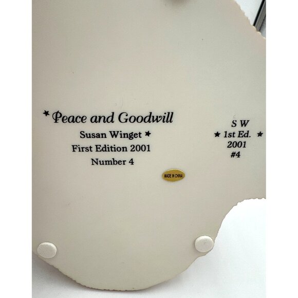 LANG & WISE Angels & Nativities 1st Edition Susan Winget PEACE & GOODWILL - Picture 3 of 8